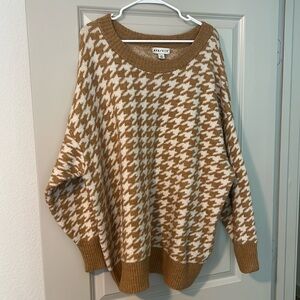 Ava & Viv Houndstooth Sweater